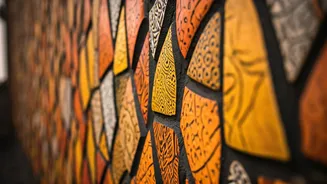 Crafting Captivating African Wall Art from Broken Clay Pots