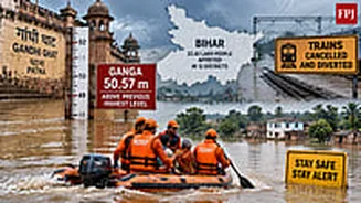 Bihar Floods: Ganga Crosses Record Level In Patna, Over 22 Lakh People Affected Across 12 Districts