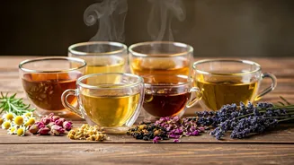 5 Herbal Teas for Glowing Skin & Hair Growth: Naturally Radiant!