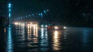 Waterlogging Triggers Intense Localized Traffic Jams Across Major Cities