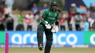 Sahibzada Farhan slams his 2nd T20 World Cup century: Stats