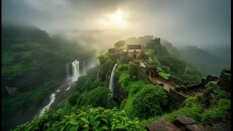 These Indian Hill Forts Turn Into Picture-Perfect Monsoon Destinations Every Year