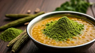 Add Moringa Powder To Your Lentil Curries For Iron