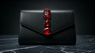Bold Allure: The Striking Power of Black and Red in Luxury Accessories