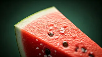 The Sweet Secret: Why A Pinch of Salt Elevates Your Watermelon Experience