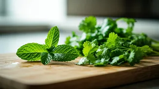 Mint And Coriander Are Low-Effort Kitchen Wins