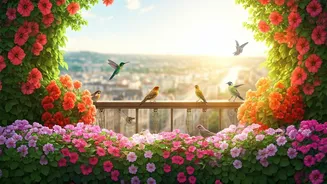 Attract Birds: 10 Balcony Flowers to Plant