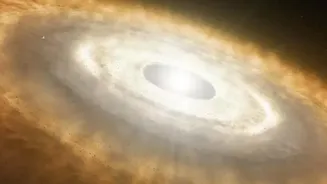 New worlds may form from dead stars