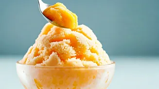 Stay Cool With This Viral Frozen Mango Scraping Dessert Snow