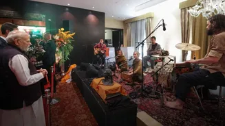 Watch: Sanskrit chants by Slovak band leave PM Modi impressed during Slovakia visit