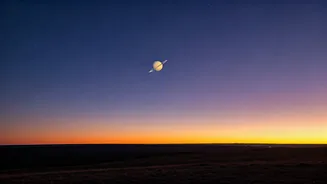 Early Risers Can Spot Yellowish Saturn Before Sunrise Tomorrow