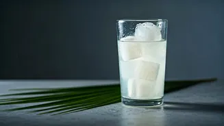 This Frozen Coconut Water Cube Hack Upgrades Your Summer Drinks