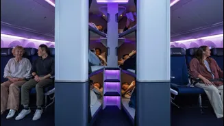Air New Zealand will let you sleep in bunk beds