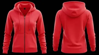 These styles go well with zip-up hoodies