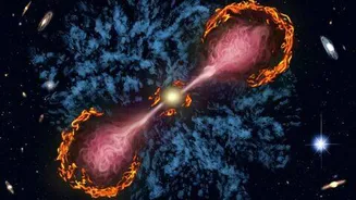 New study finds supermassive black hole jets stop star formation