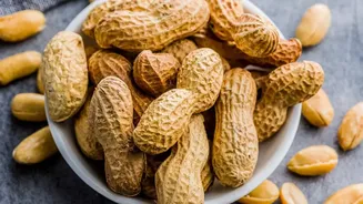 Too-High Heat Can Scorch Peanuts Before Their Centres Turn Crisp