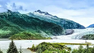 How Debris From a Glacier Can Create a Sudden River Surge