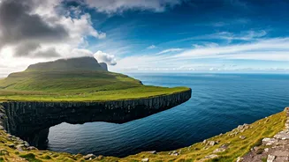 Sørvágsvatn: The Faroe Islands' Astonishing Lake That Appears to Float Above the Ocean