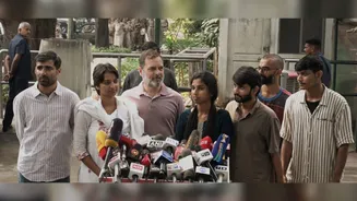 'Woman lost hearing': Rahul Gandhi accuses cops of beating youngsters