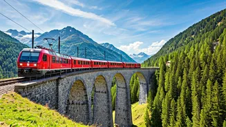 Europe's Most Stunning Train Journey: The 76-Mile Bernina Express with 7,000ft Climb & 196 Bridges