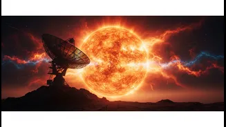 Satellite Communication Depends On Understanding Space Weather Risks And Solar Activity
