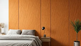 Why Bedroom Feeds Promote Textured Terracotta Removable Panels Now