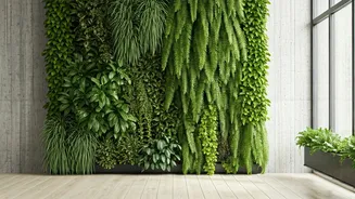 Biophilic Green Walls Turn Concrete City Apartments Into Beautiful Sanctuaries