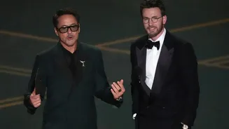 Oscars 2026 Just Saw Robert Downey Jr, Chris Evans Reunite To Celebrate 14 Years Of Avengers