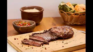 Fraldinha na brasa