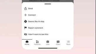 1M+ users have used LinkedIn's 'AI slop' button
