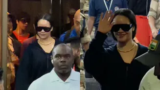 Rihanna’s surprise arrival in Mumbai goes VIRAL: See how the pop star greeted paparazzi | WATCH