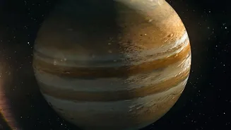 An Ocean World Larger Than Mercury Orbits the Solar System's Biggest Planet
