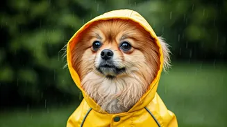 Dog Owners Share Viral Pet Rain Jackets For Outdoor Breaks
