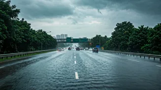 Western Express Highway Is Mumbai's Monsoon Reality Show