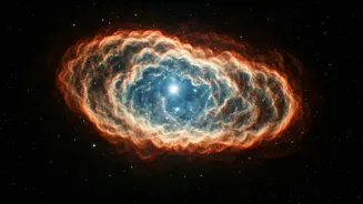 Nebula's Raging Beauty: A Cosmic Glimpse