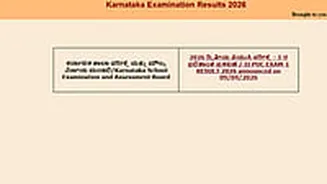 Karnataka KSEAB 2nd PUC Result 2026 Out: Shamanyu Shetty & Nandan Nayak Top Science With 598/600