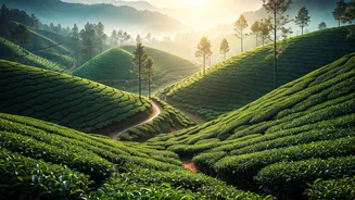 Lush Western Ghats Landscapes Set Breathtaking Honeymoon Backdrop Scenes