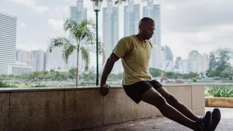 Try wall-sits for these surprising health benefits