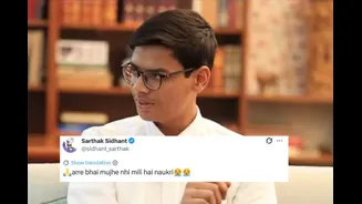 ‘Arre Bhai Mujhe Nahi Mili Hai Naukri’: Sarthak Sidhant Denies IIT Kanpur Job Reports After CBSE OSM Row