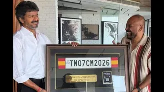Venkat Prabhu Gifts Vijay ‘TN 07 CM 2026’ Number Plate From GOAT After Election Victory