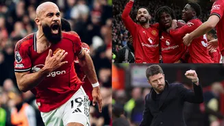 Rating Pemain Man United Vs Man City: Bintang Kemenangan, Ya Michael Carrick! Bryan Mbeumo & Patrick Dorgu Fantastis, Sinar Bruno Fernandes Dominas...