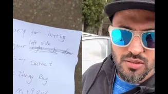 ‘Sorry, I Hit Your Car’: Man Finds Note On Windscreen; Internet Convinced This Would ‘Never Happen In India’
