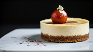 Gulab Jamun Cheesecake Is The Best Of Both Worlds