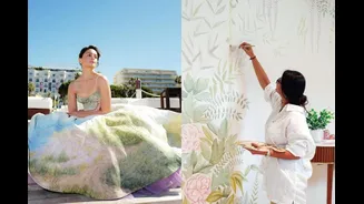 Meet The Mural Artist Who Turned Alia Bhatt Into A Walking Canvas At Cannes 2026
