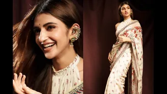 Sreeleela Keeps It Light, Feminine, And Refreshingly Simple In A Floral Torani Saree