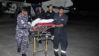 Indian Coast Guard Conducts Critical Night MEDEVAC From Agatti Island, Demonstrating Operational Excellence