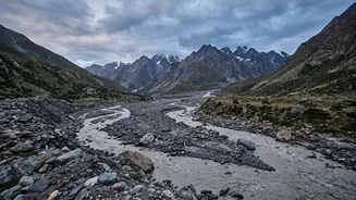 How Ice Rock and Water Combined in Nepal's Flash Flood