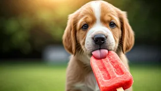 Give Puppies Watermelon Popsicles To Survive Sticky Summer Afternoons Easily