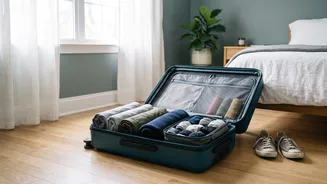 Space Saving Roll Hacks Revolutionize Carry On Packing For Short Weekend Vacations