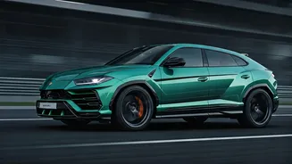 Lamborghini's Carbon-Fibre SUV Gets A Speed Upgrade